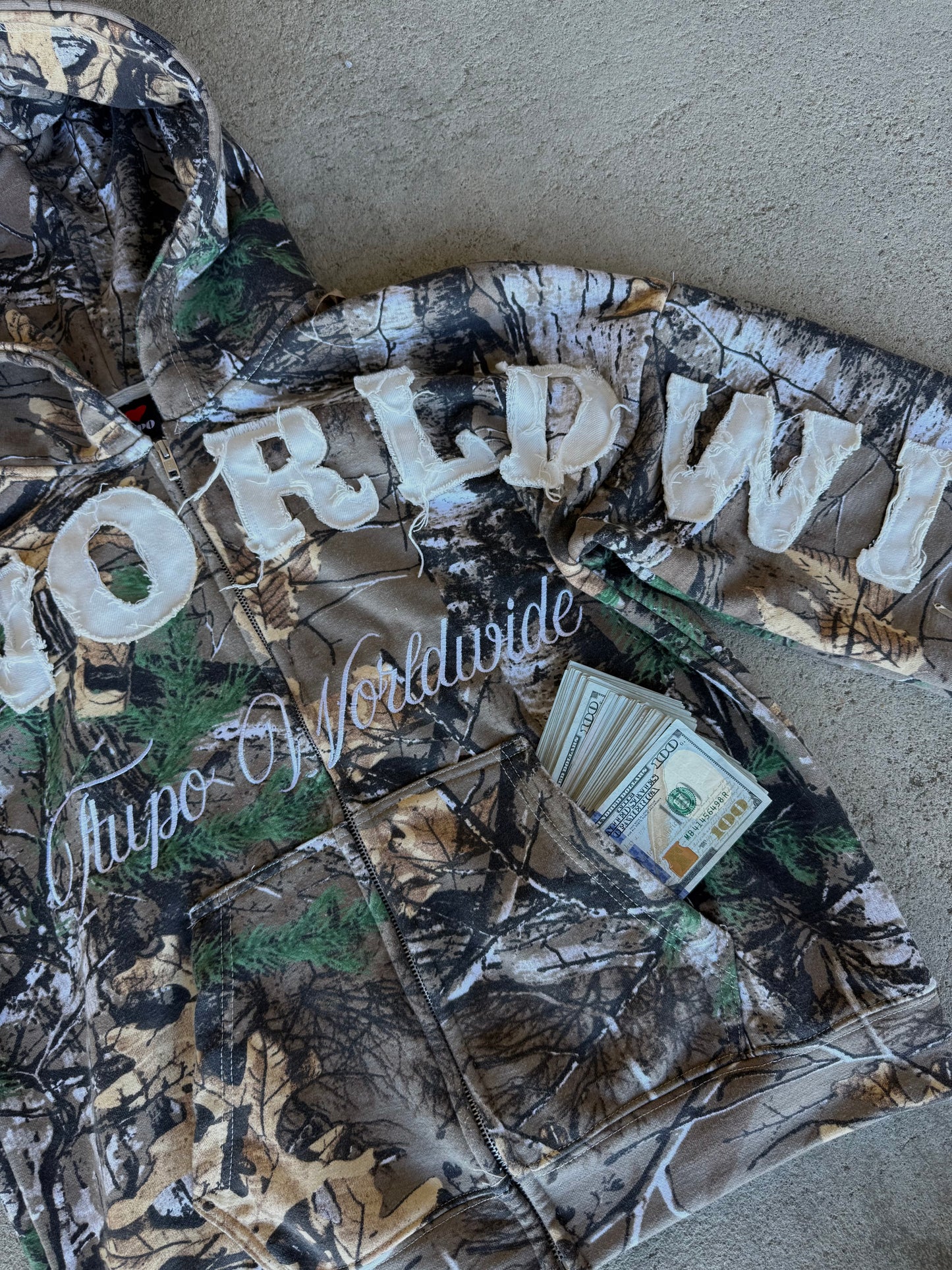 TTUPOWORLDWIDE HOODIES “CAMO”