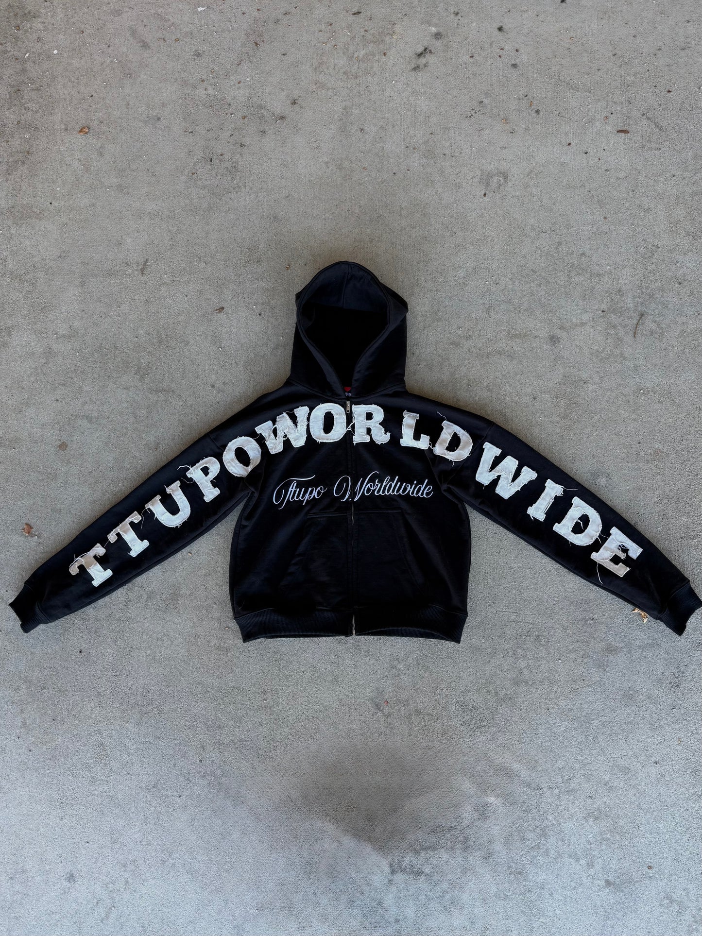 TTUPOWORLDWIDE HOODIES “BLACK”