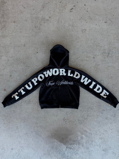 TTUPOWORLDWIDE HOODIES “BLACK”
