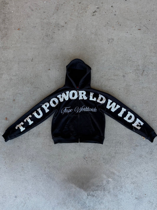 TTUPOWORLDWIDE HOODIES “BLACK”