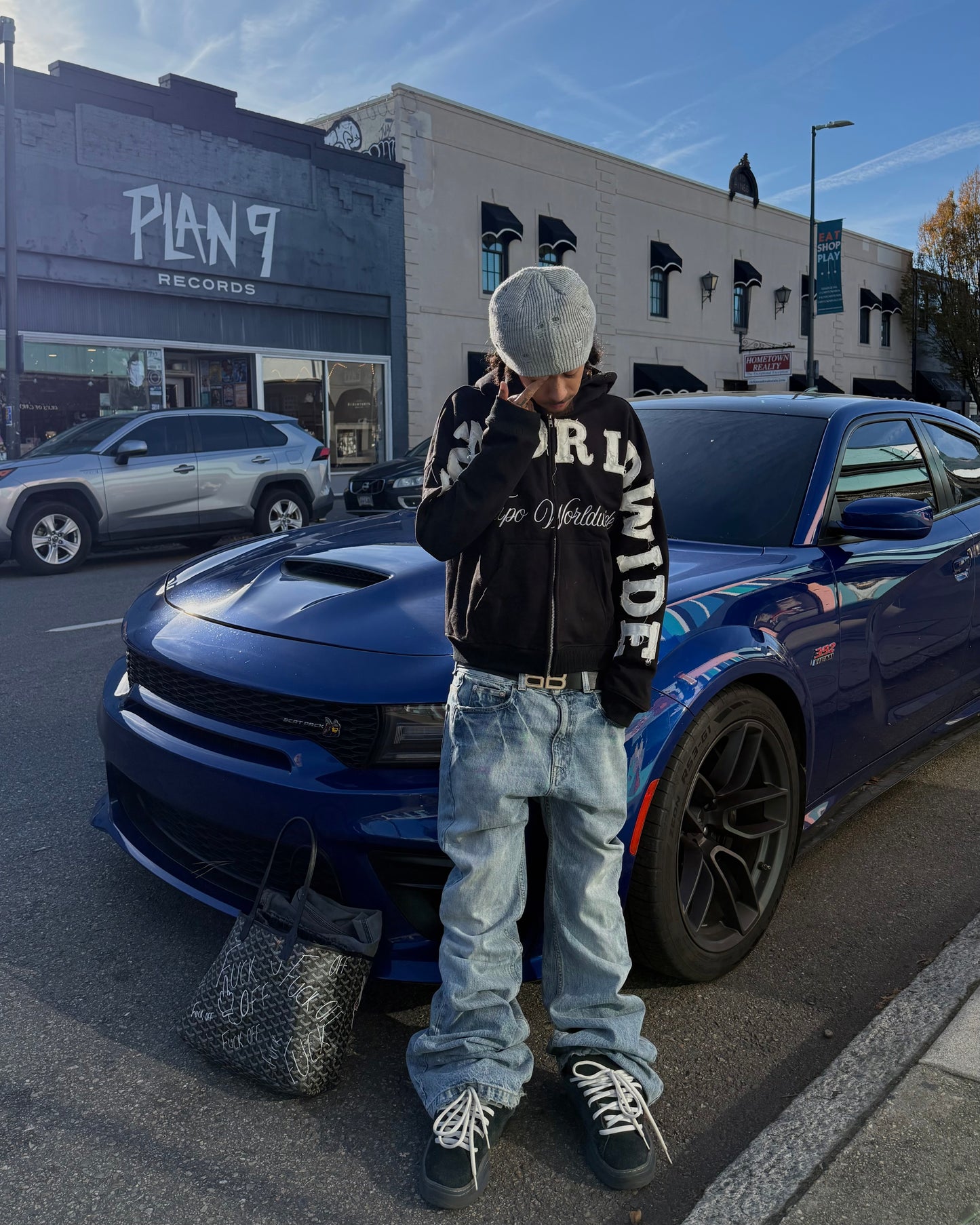 TTUPOWORLDWIDE HOODIES “BLACK”