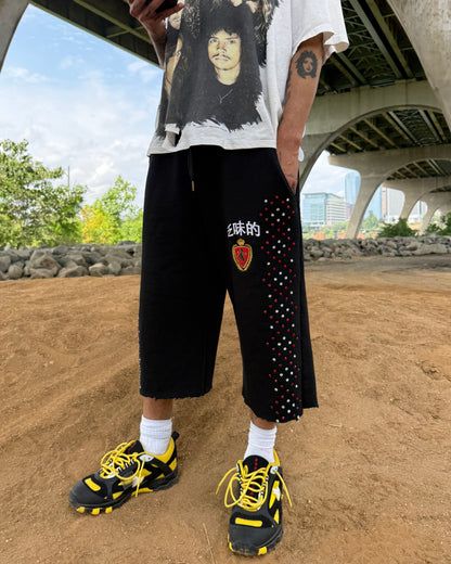 PAIN 3/4 SHORTS (GEMSTONES)
