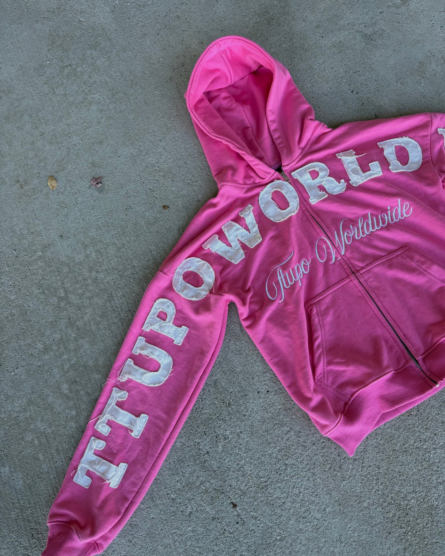 TTUPOWORLDWIDE HOODIES “PINK”