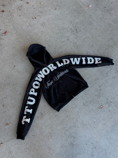 TTUPOWORLDWIDE HOODIES “BLACK”