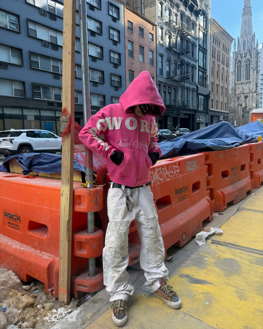 TTUPOWORLDWIDE HOODIES “PINK”