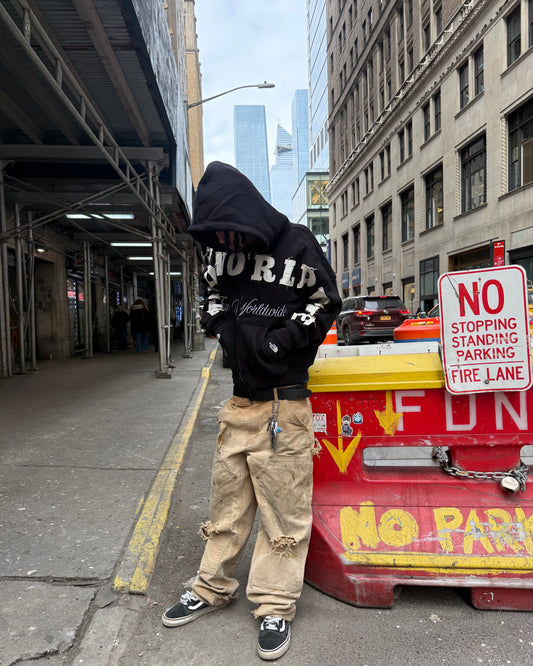 TTUPOWORLDWIDE HOODIES “BLACK”