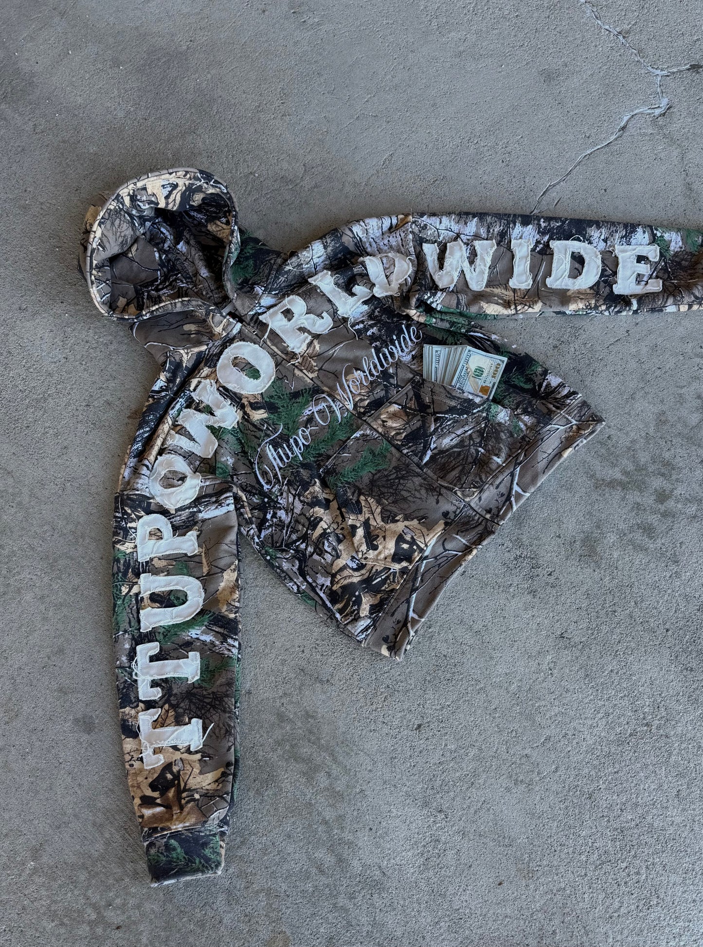 TTUPOWORLDWIDE HOODIES “CAMO”