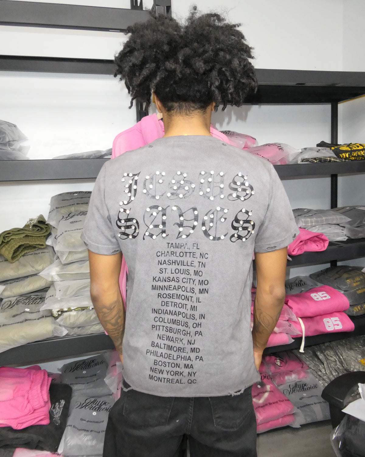 JESUS SAVES TSHIRTS