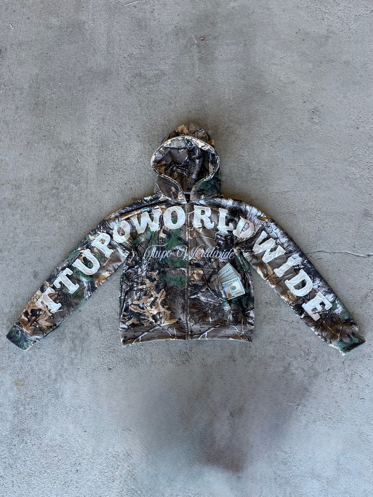 TTUPOWORLDWIDE HOODIES “CAMO”