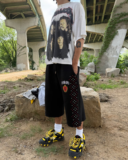 PAIN 3/4 SHORTS (GEMSTONES)