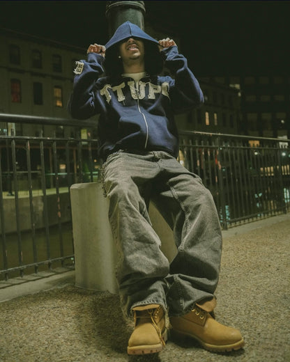 05 HOODIES “NAVY BLUE”