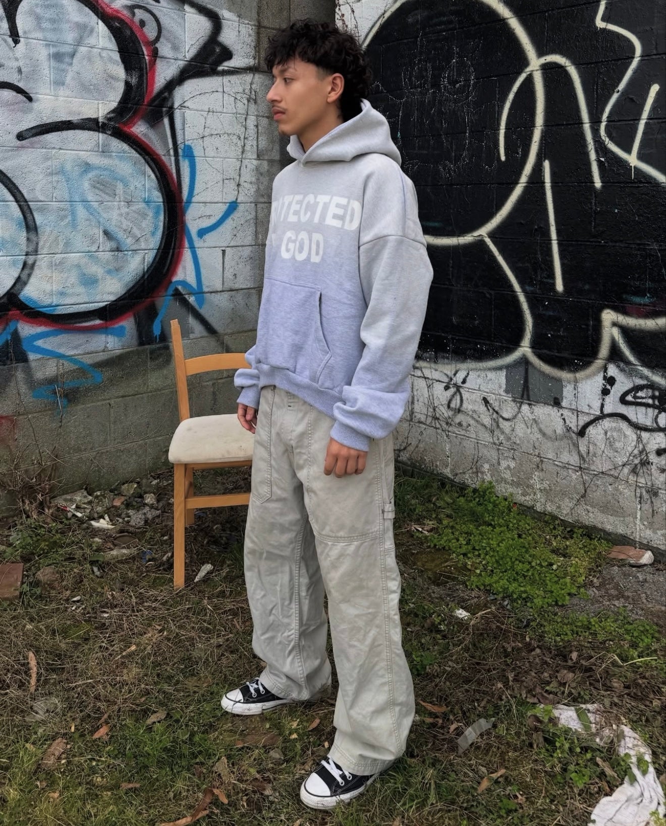 PROTECTED BY GOD HOODIES