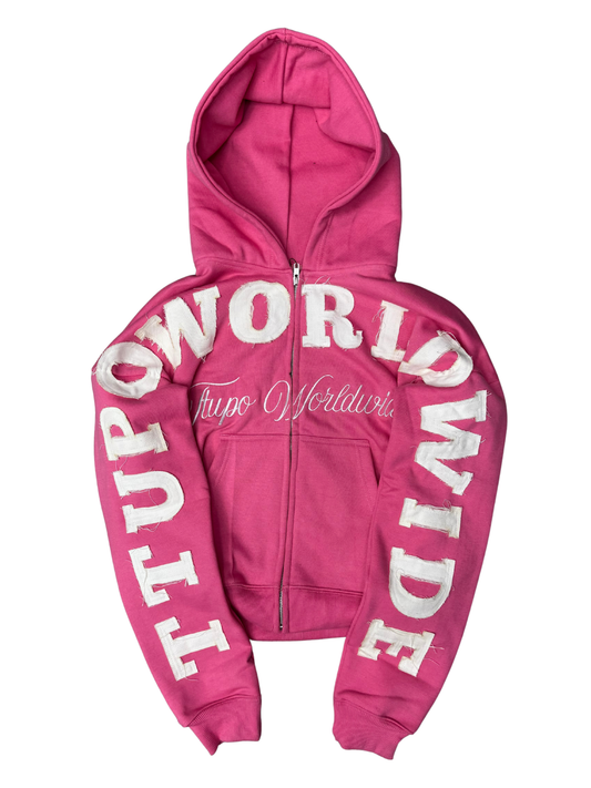 TTUPOWORLDWIDE HOODIES “PINK”